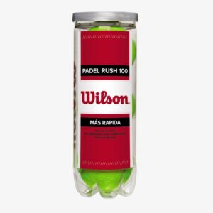 Bote 3 Pelotas de Pádel Wilson Rush 100